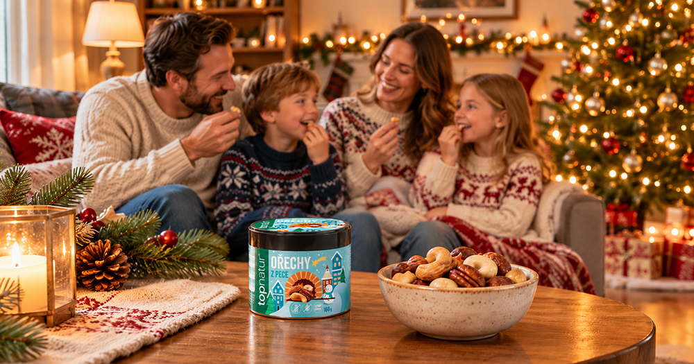 Topnatur Vánoční ořechy z pece 160 g
